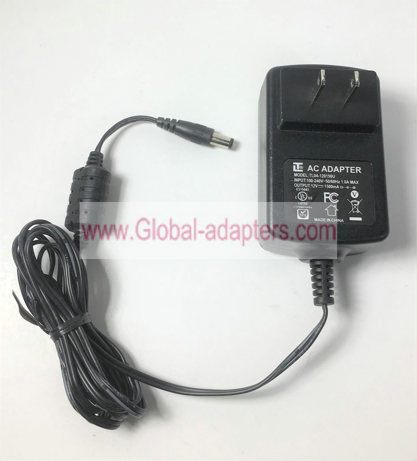 Brand New 12V 1500mA ac adapter for TL04-120150U Switching Power Supply Cord Charger